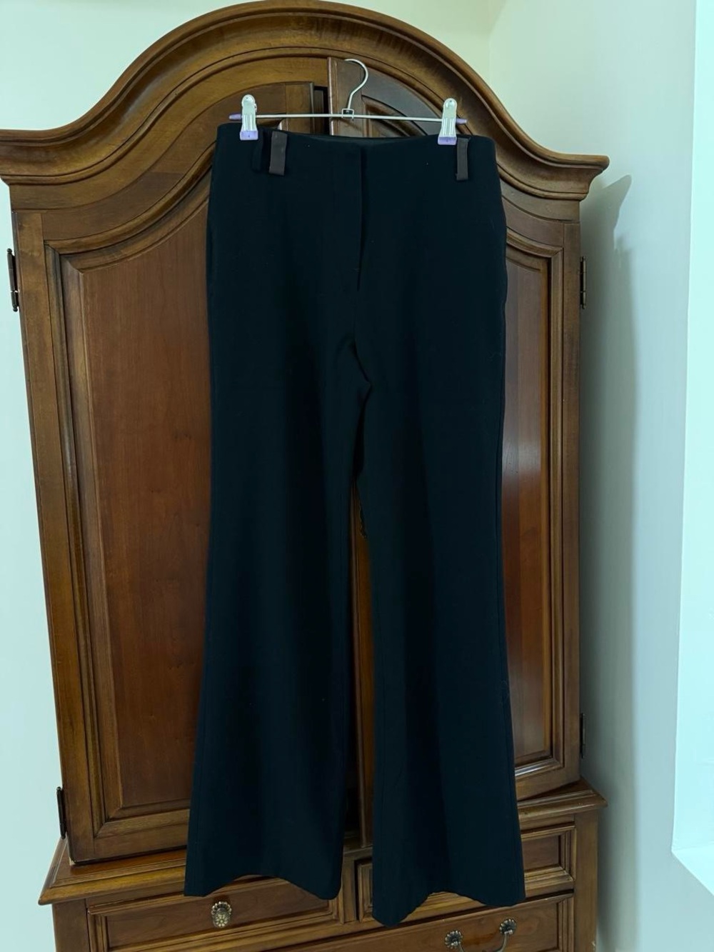 Black Wide-Leg Women’s Dress Pants